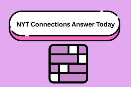 Today's NYT Connections Answer for April 14 (Puzzle #1123) 14 NYT Connections Answer
