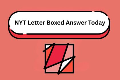 Today's NYT Letter Boxed Answer for April 14 (Puzzle #2688) 4 Today's NYT Letter Boxed Answer